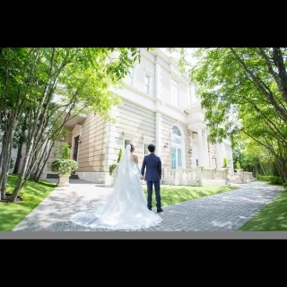 緑溢れる結婚式場