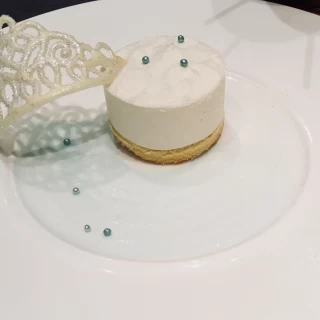 シンデレラモチーフのチーズケーキ