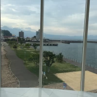 チャペルの窓からの景色