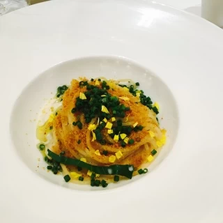 からすみのパスタ！とても美味しかったです。