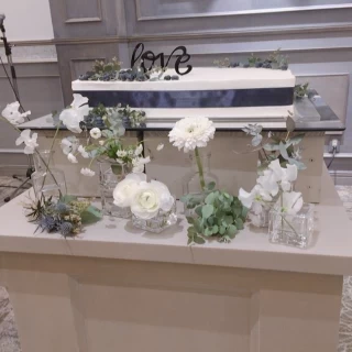 ケーキ装花