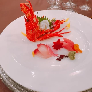 盛り付けが綺麗でした。、