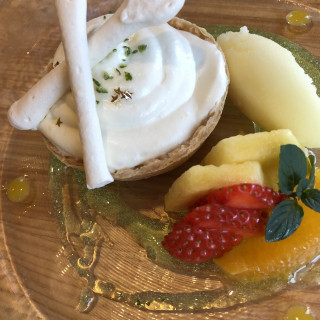 デザートも可愛らしくて美味しかったです。
