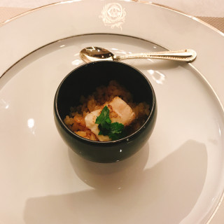 〆の鯛茶漬け