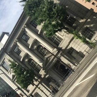晴れの時に撮った外観です。（6月下旬）