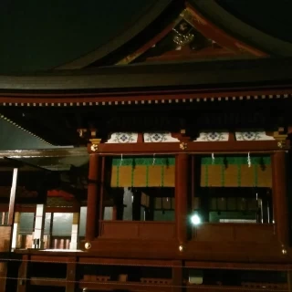 夜の会場