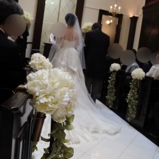 新郎新婦の入場