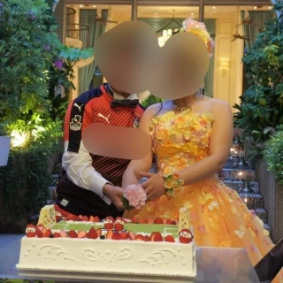 ケーキ入刀