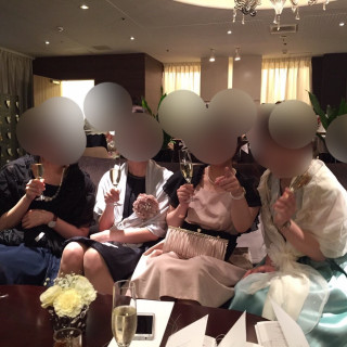 披露宴会場前の控えの間