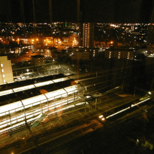 二次会、ウラノスの会場からの夜景。キレイでした。|503090さんのホテルメトロポリタン長野の写真(631401)