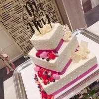 高さも十分で、かわいらしいケーキでした！