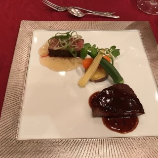 メインのお肉とお魚