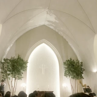 開放感のあるチャペル