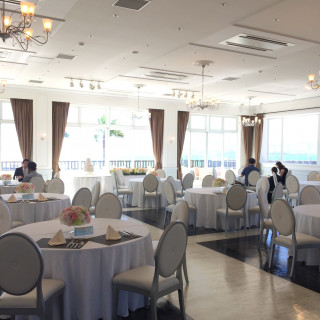 披露宴会場です。
