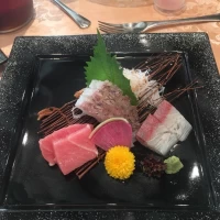 お造り三種盛り合わせ