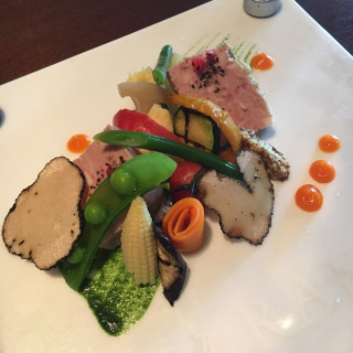 試食の際の前菜