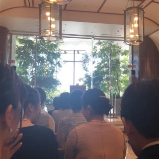 チャペル後方から