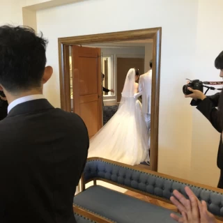 挙式退場ドア
