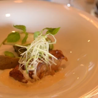 コースの温野菜