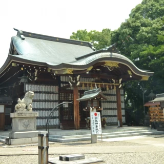神前式会場の外見。特別大きいわけではありません。