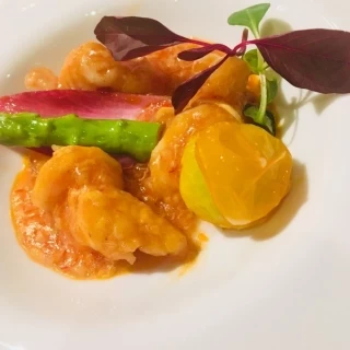 中華のコース料理