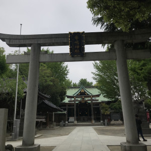 正面の門|504376さんの牛嶋神社の写真(636583)