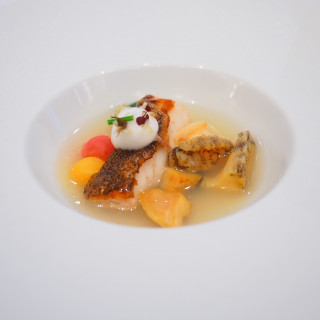 白身魚とあんのかかった料理