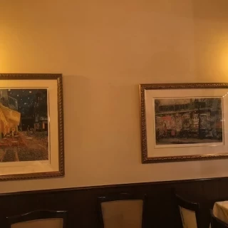 レトロな店内