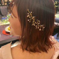 ヘッドアクセの手づくりも持ち込み