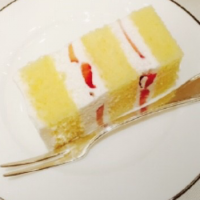 ケーキカットのケーキもふわふわでした！