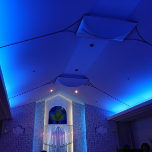 青い照明で神秘的な雰囲気に|504988さんのANAクラウンプラザホテル札幌の写真(671475)