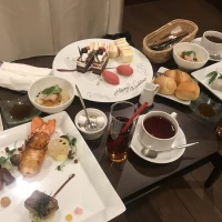 終わった後に食事を用意してくださいました