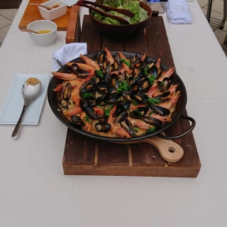 ガーデンでのBBQ&
パエリア
