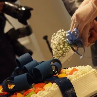お好みのデザインのケーキを作ってもらえます