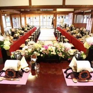披露宴会場。