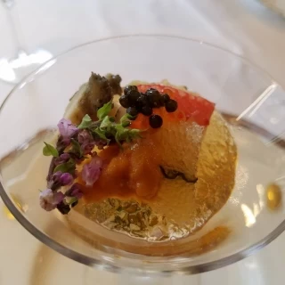 下見のとき食べた前菜
