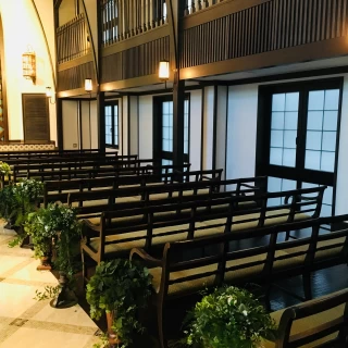 参列席です