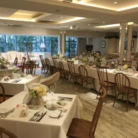 結婚式前日の会場