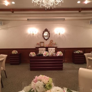 披露宴会場です。