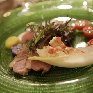 地のものをつかった創作料理