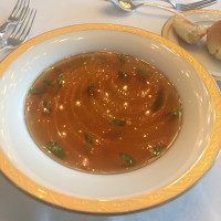 ホテル伝統のスープ