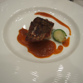 メインの魚料理