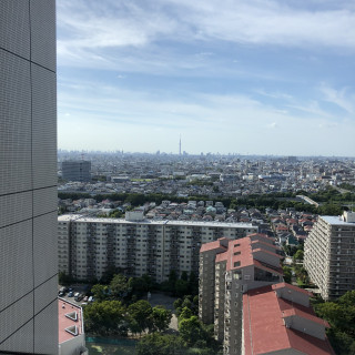 披露宴会場からの景色です。ベイエリアを一望できます。