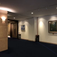 館内の様子です。絵画などの調度品も素晴らしい