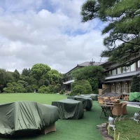 中の庭園です。都心なのに緑がいっぱいです。