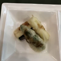 夏野菜のフリットです。さっぱりして美味しかったです。