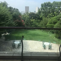 待合スペースからの景色