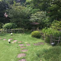 日本庭園風な箇所もあります