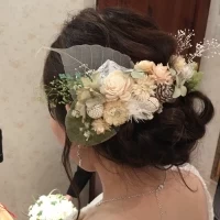 披露宴、お色直し前