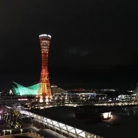 ラスイート神戸から見た景色